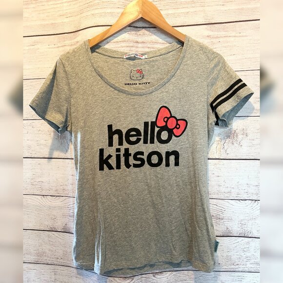 NEW Kitson X Hello Kitty collaboration tee shirt from Japan Women's Size Large - Picture 2 of 10